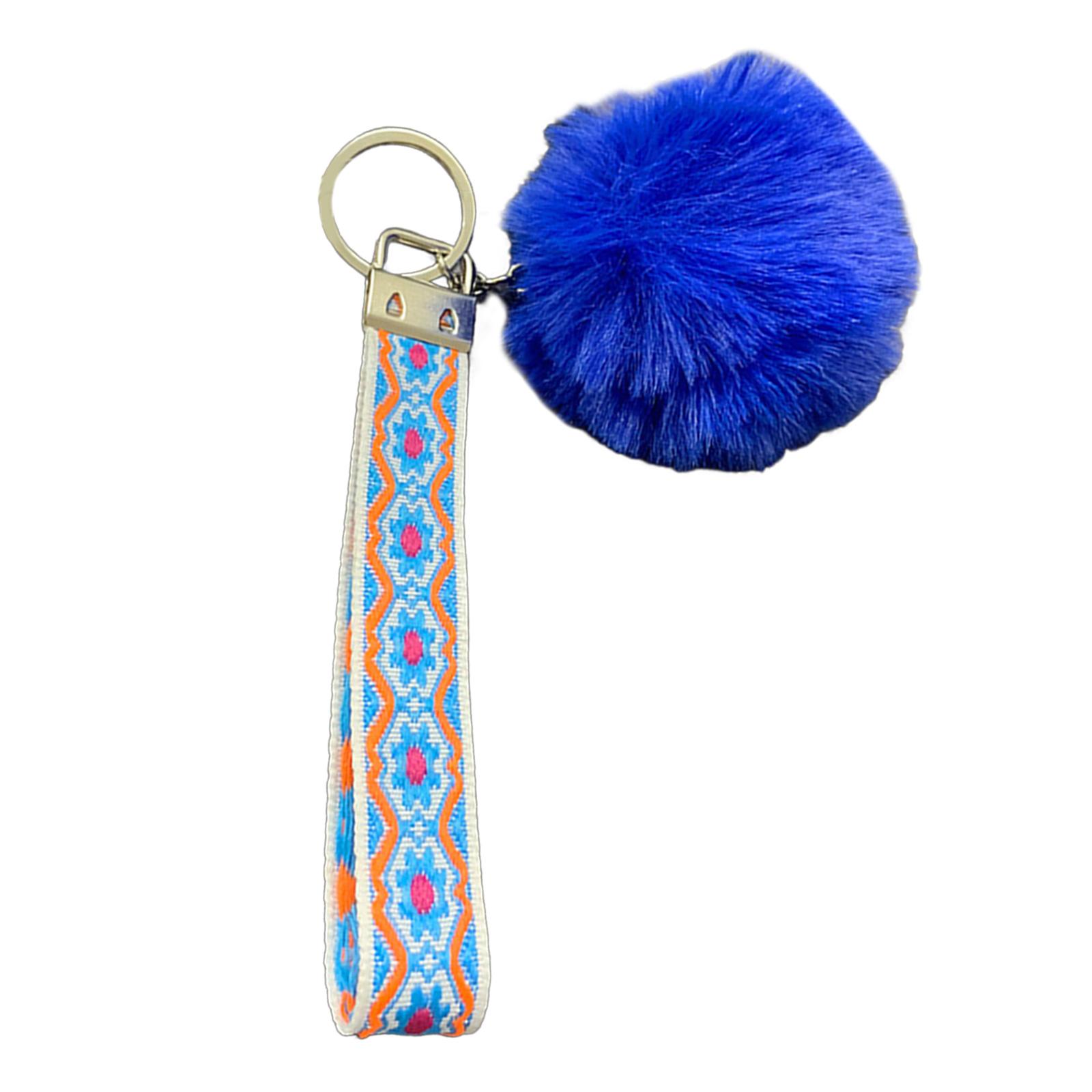 Pompon Keychain Faux Furs Keychain Furry Pompon Keychain Pompon Puff Keyring with Embroidery Strips
Pompon Keychain Faux Furs Keychain Furry Pompon Keychain Pompon Puff Keyring with Embroidery Strips
