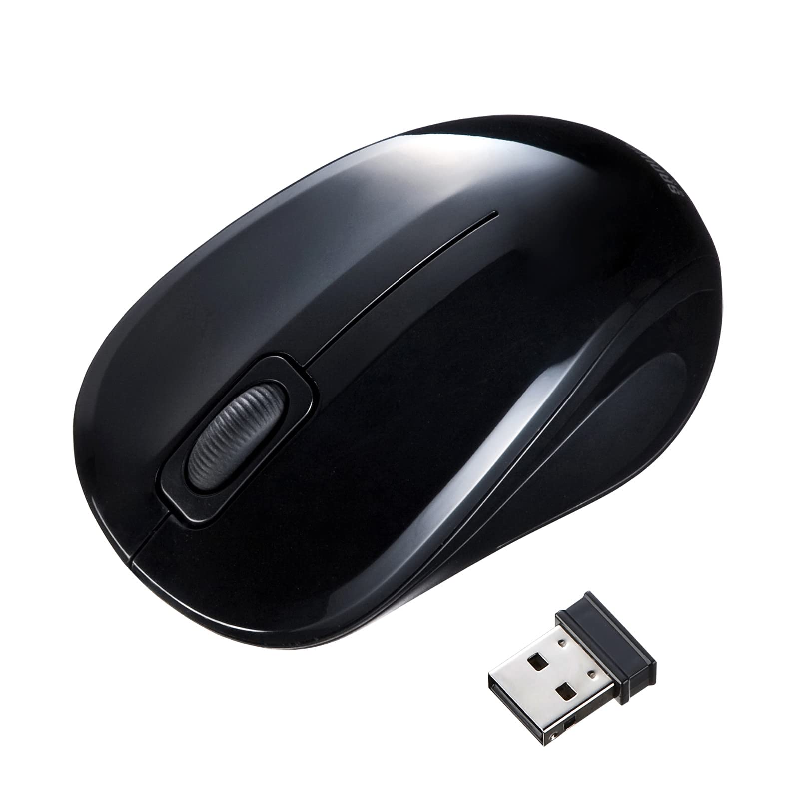 Sanwa Supply Antibacterial and Quiet Wireless Blue LED Mouse (Black) MA-WBSK315BK
Sanwa Supply Antibacterial and Quiet Wireless Blue LED Mouse (Black) MA-WBSK315BK