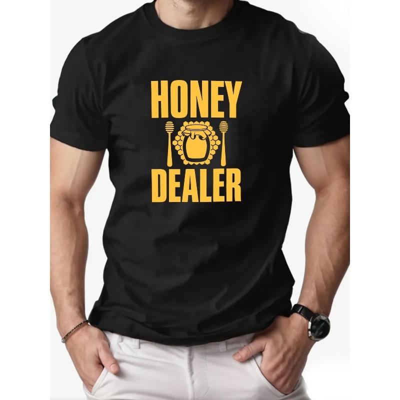European Size Men s Honey Dealer Graphic T-Shirt - Bold Beekeeping Design, Lightweight Summer Tee for Beekeepers, Farmers Market, Casual Attire 4XL чорний
European Size Men s Honey Dealer Graphic T-Shirt - Bold Beekeeping Design, Lightweight Summer Tee for Beekeepers, Farmers Market, Casual Attire 4XL чорний