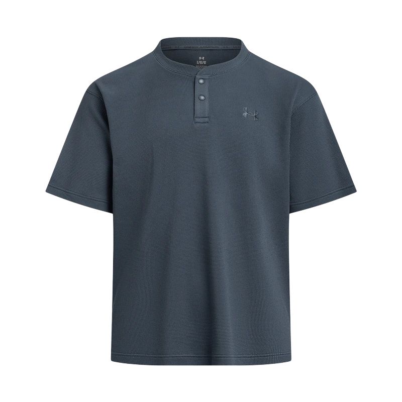 Under Armour Waffle Henley Logo Drop Shoulder Breathable T-Shirt Men Tops Storm-Gray 6007562-044 XL
Under Armour Waffle Henley Logo Drop Shoulder Breathable T-Shirt Men Tops Storm-Gray 6007562-044 XL