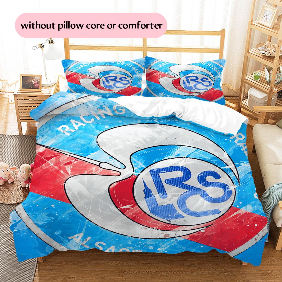 RC Strasbourg Alsace Pattern Bedding Quilt Set Home Decoration Gift (1 * duvet cover + 2 * pillowcase without core) 135x200cm
RC Strasbourg Alsace Pattern Bedding Quilt Set Home Decoration Gift (1 * duvet cover + 2 * pillowcase without core) 135x200cm