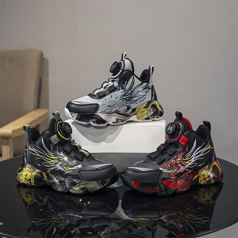 Children s basketball shoes leather buttons sports light friction sound dragon boys boys running shoes 41 inner length about 265mm
Children s basketball shoes leather buttons sports light friction sound dragon boys boys running shoes 41 inner length about 265mm
