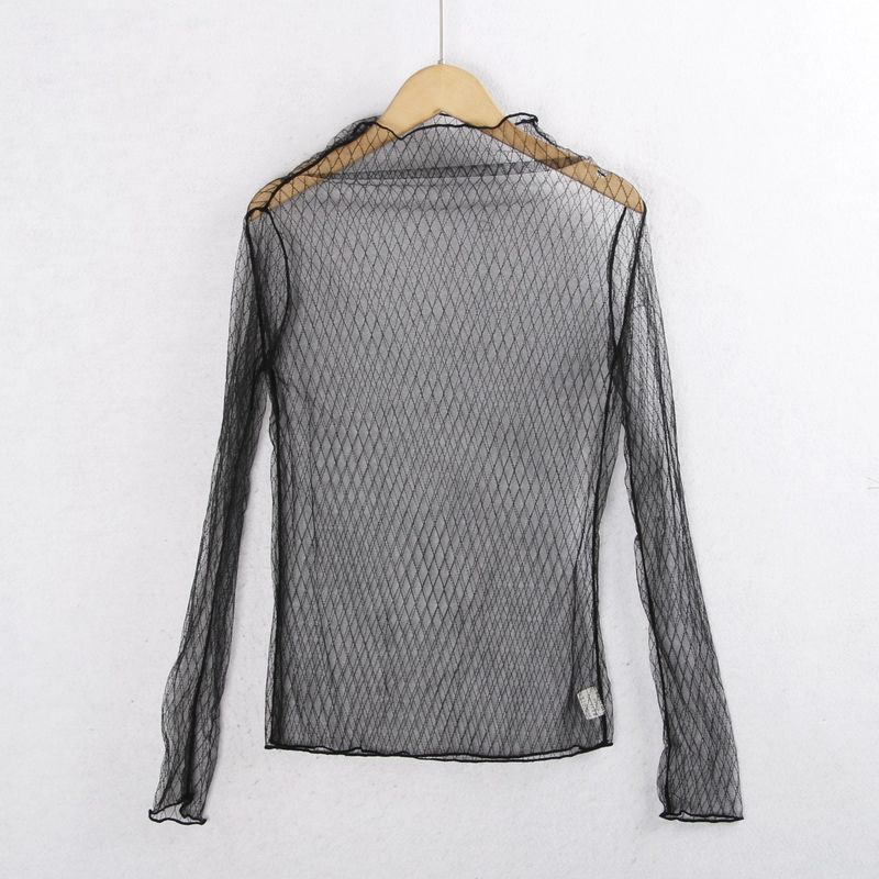 4609 Сетчатая рубашка Летний пуловер со стойкой воротником Сексуальная верхняя одежда Модная блузка с длинным рукавом Кружевная рубашка Женский экспортный хвост Black Diamond A All yards
4609 Сетчатая рубашка Летний пуловер со стойкой воротником Сексуальная верхняя одежда Модная блузка с длинным рукавом Кружевная рубашка Женский экспортный хвост Black Diamond A All yards