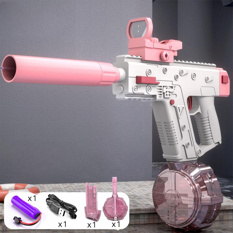 Children Summer Toys Vector Electric Water Gun Shooting Large-capacity Water Spray Outdoor Toy Boys Birthday Gifts For Kids
Children Summer Toys Vector Electric Water Gun Shooting Large-capacity Water Spray Outdoor Toy Boys Birthday Gifts For Kids