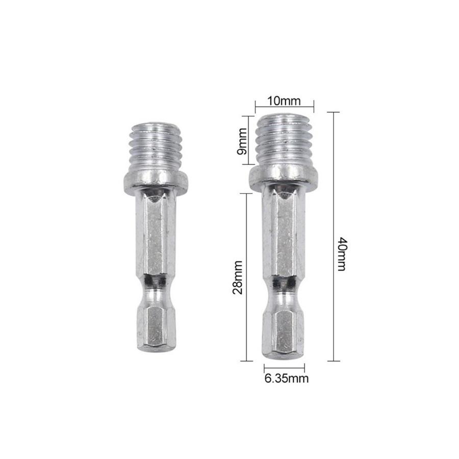 2/4pc M10 Polishing Disc Connecting Rod 1/4 Hexagon Connecting Rod Adapter Drill Chuck For Electric Drill Screwdriver Extension
2/4pc M10 Polishing Disc Connecting Rod 1/4 Hexagon Connecting Rod Adapter Drill Chuck For Electric Drill Screwdriver Extension