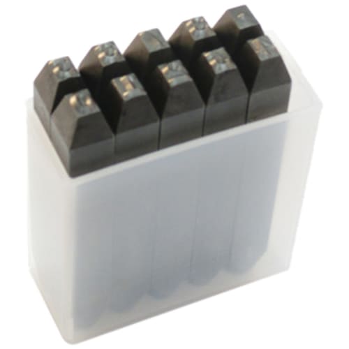 TRUSCO Number Stamp Set, 4mm, SK-40
TRUSCO Number Stamp Set, 4mm, SK-40