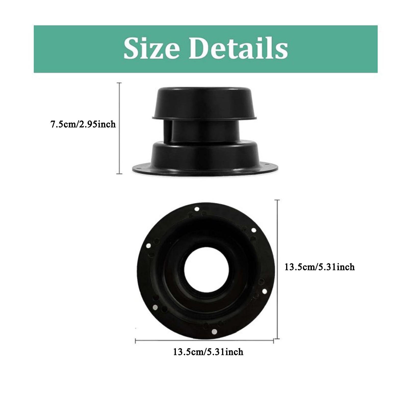 RV Plumbing Vent Cap Kit Duct Vent Cover with Screws for Camper Trailer Motorhome, White белый
RV Plumbing Vent Cap Kit Duct Vent Cover with Screws for Camper Trailer Motorhome, White белый