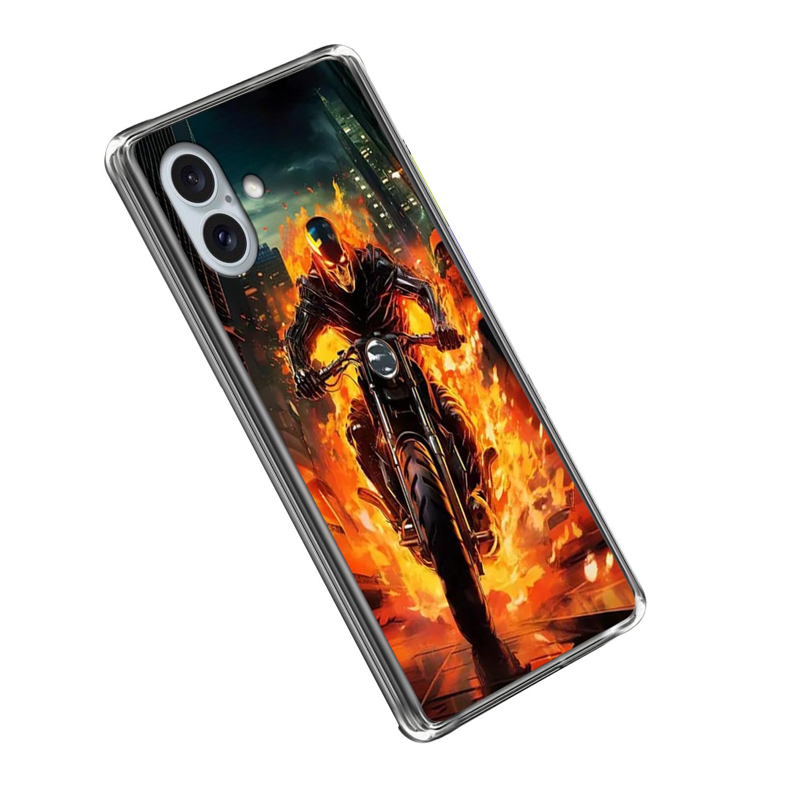 Чехол для iPhone 16 с IMD-печатью, противоударный чехол для телефона из ТПУ Flame Knight
Чехол для iPhone 16 с IMD-печатью, противоударный чехол для телефона из ТПУ Flame Knight