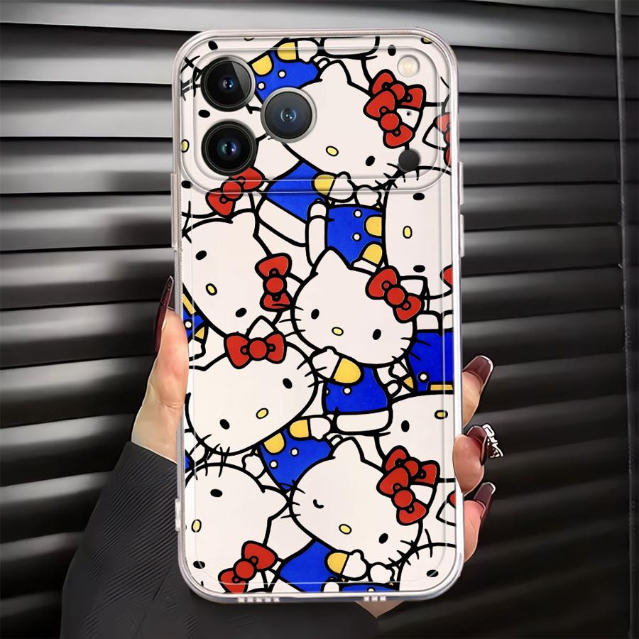 Fashion Hello Kitty Soft Phone Cover Case for iPhone 17 Pro Max 7 8 11 13 Pro Air XR 15 14 Plus 16 12 Mini XS Max iPhone 8
Fashion Hello Kitty Soft Phone Cover Case for iPhone 17 Pro Max 7 8 11 13 Pro Air XR 15 14 Plus 16 12 Mini XS Max iPhone 8