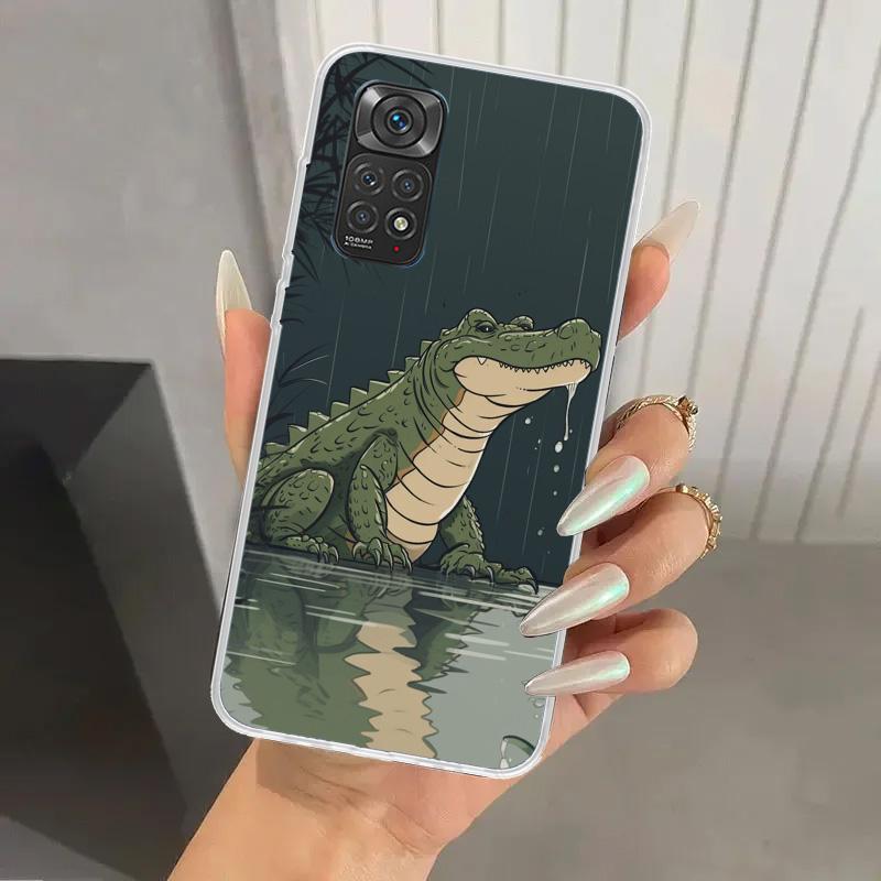 Crocodile Animal Phone Case for Xiaomi Redmi Note 15 14 14S 13 12S 12 Pro 11S 11 Plus 11T 11E 10S Soft Funda Print Shell Redmi N Redmi Note 15 4G
Crocodile Animal Phone Case for Xiaomi Redmi Note 15 14 14S 13 12S 12 Pro 11S 11 Plus 11T 11E 10S Soft Funda Print Shell Redmi N Redmi Note 15 4G