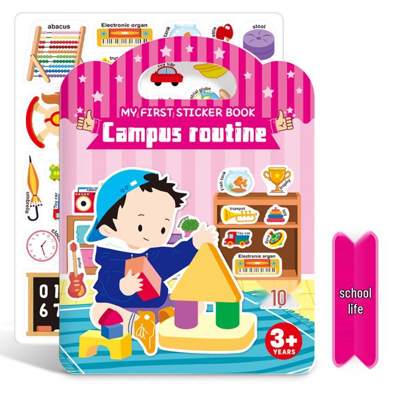 Reusable Children s Jelly Sticker Book for Ages 4-6: Educational Cartoon Art Toy
Reusable Children s Jelly Sticker Book for Ages 4-6: Educational Cartoon Art Toy