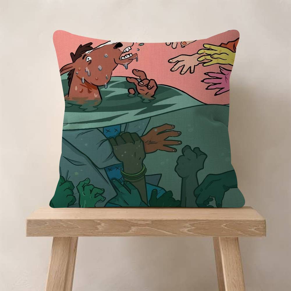 Funny Anime BBoJack HHorsemans Pillow Covers Cartoon Sofa Decorative Home Doublesided Printing Short Plush Cute Cushion 30x30 cm
Funny Anime BBoJack HHorsemans Pillow Covers Cartoon Sofa Decorative Home Doublesided Printing Short Plush Cute Cushion 30x30 cm