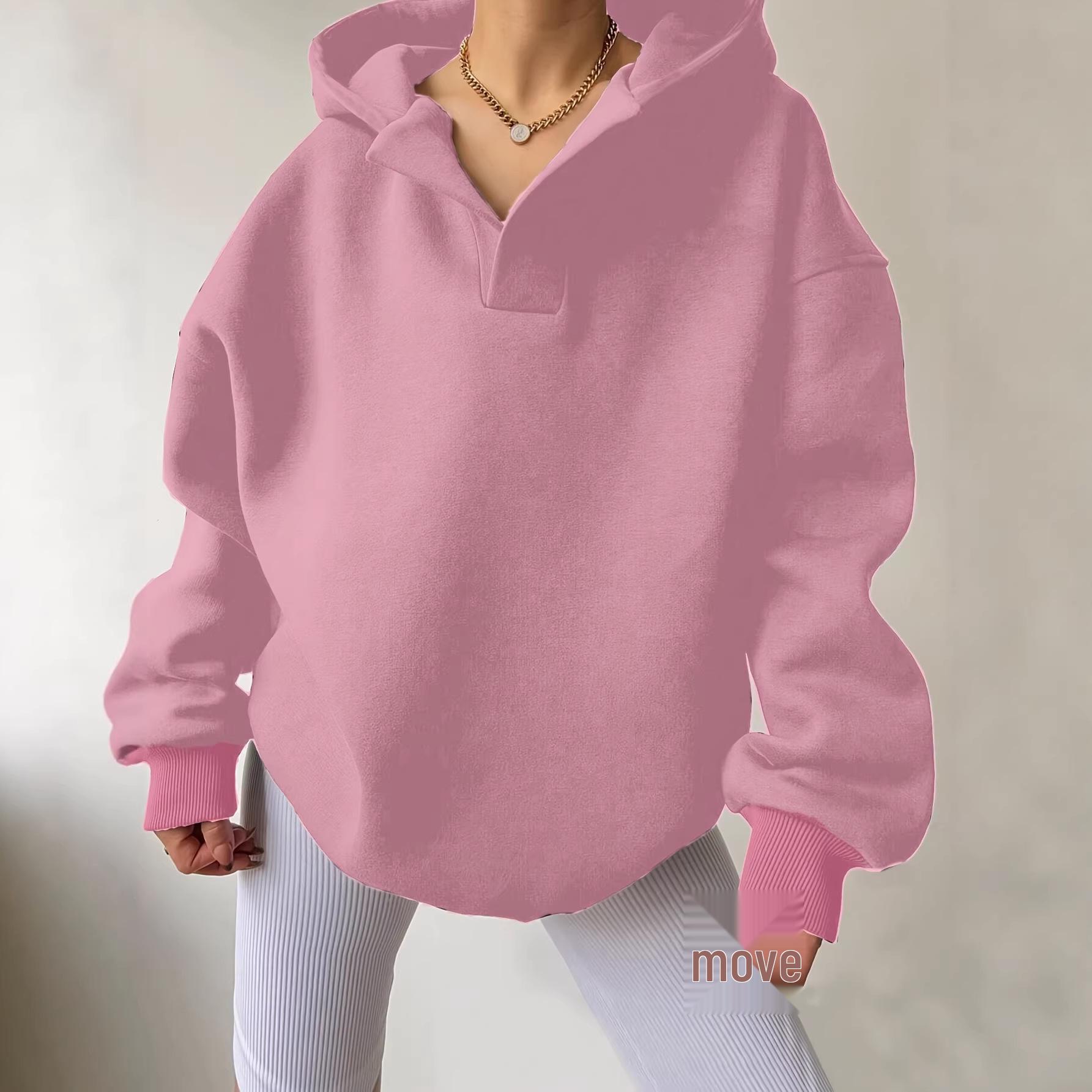 Women s Casual Solid Color Hooded Sweatshirt for Autumn/Winter XL
Women s Casual Solid Color Hooded Sweatshirt for Autumn/Winter XL