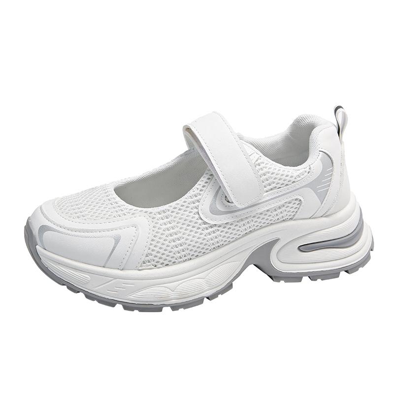 Женские летние сандалии Baotou с толстой подошвой для активного отдыха, нескользящие скользящие дышащие кроссовки для ходьбы, пляжные теннисные туфли Мэри Джейн 35