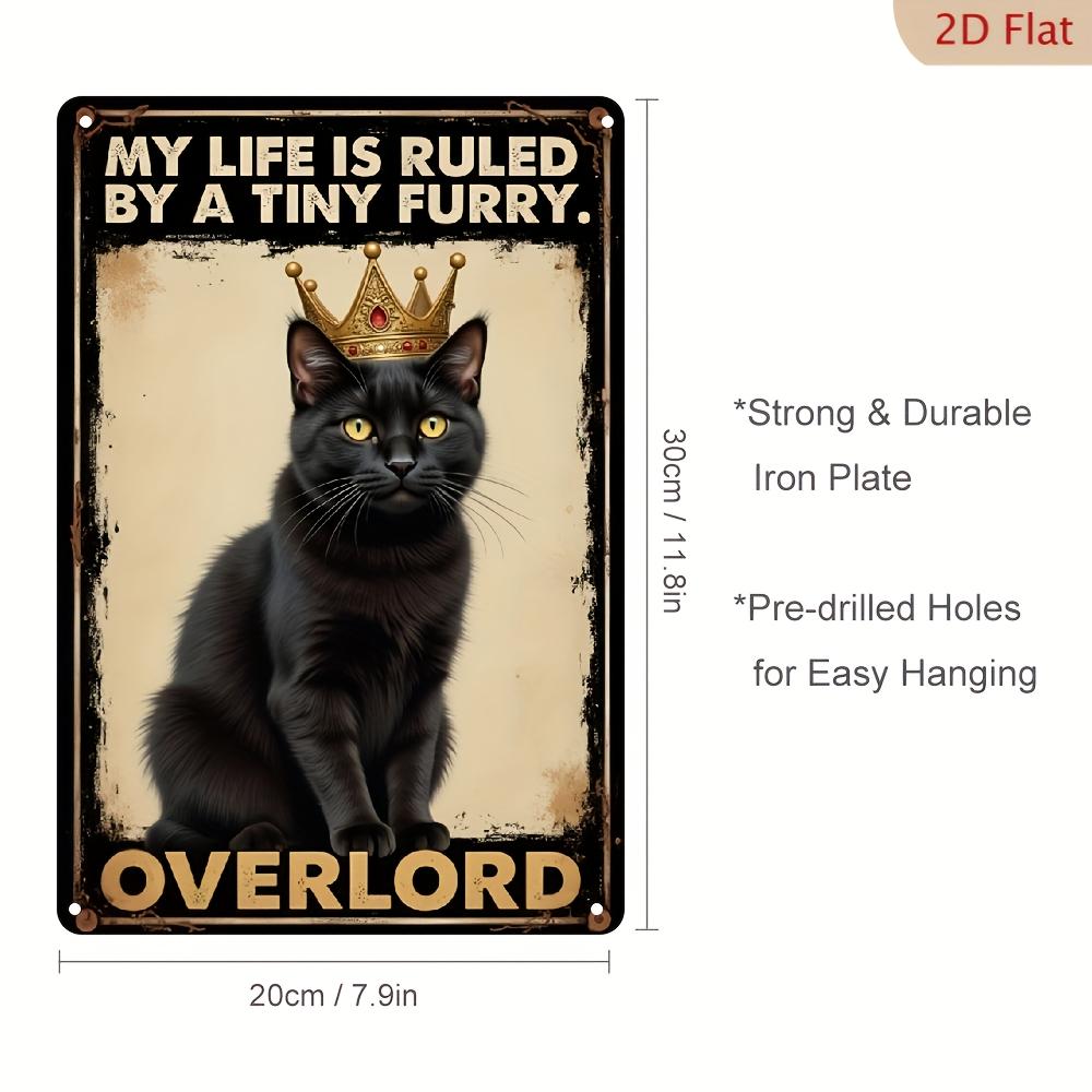 x Inch Retro Metal Sign pc Wall Decor Featuring Vintage Black Cat with Crown Design Perfect Gift for Pet Lovers 20x30cm(7.8x11.8inch)
x Inch Retro Metal Sign pc Wall Decor Featuring Vintage Black Cat with Crown Design Perfect Gift for Pet Lovers 20x30cm(7.8x11.8inch)