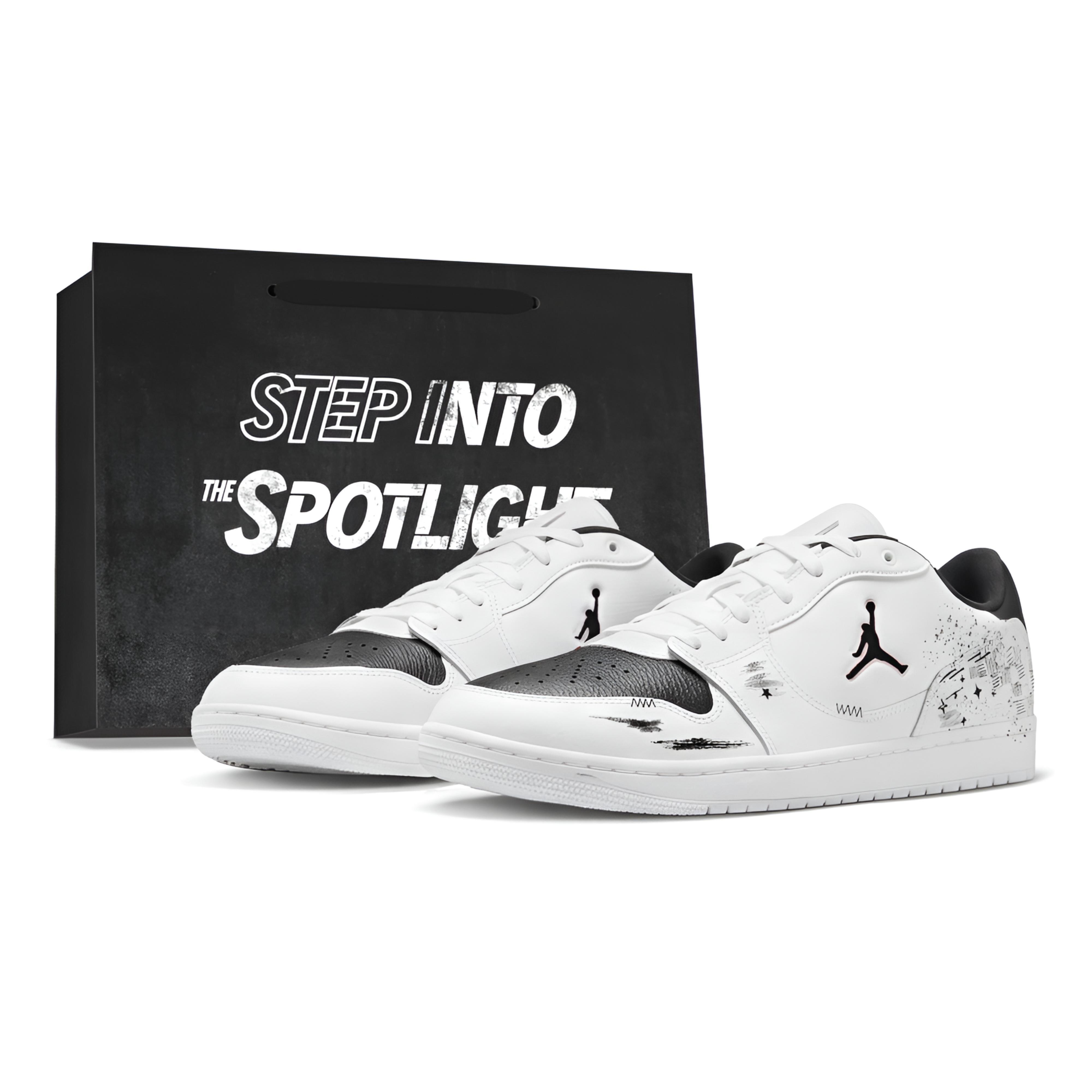 Jordan COURT CONNECT Cushioning Abrasion Resistant Vintage Basketball Shoes Unisex Black White IQ5698-101(Team1754--S) 44.5
Jordan COURT CONNECT Cushioning Abrasion Resistant Vintage Basketball Shoes Unisex Black White IQ5698-101(Team1754--S) 44.5