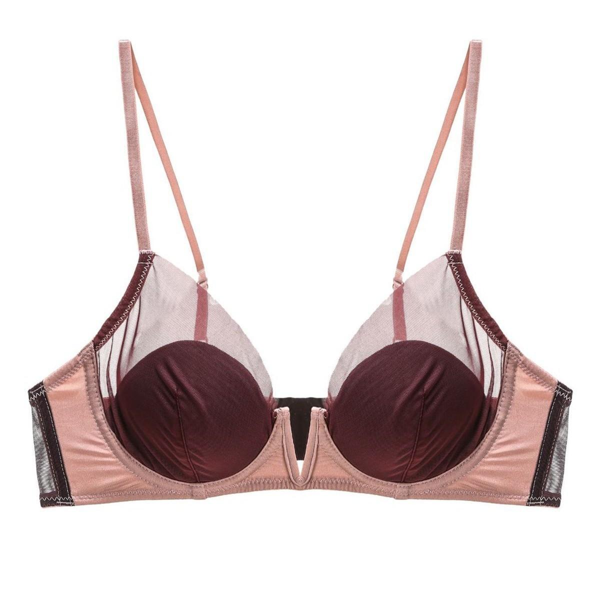 Французское тонкое сетчатое нижнее белье с глубоким V-образным вырезом, мягкая поддержка на косточках, сексуальный собирающий бюстгальтер, бюстгальтер женский 70A
Французское тонкое сетчатое нижнее белье с глубоким V-образным вырезом, мягкая поддержка на косточках, сексуальный собирающий бюстгальтер, бюстгальтер женский 70A