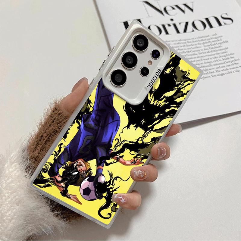 Blue L-Lock Bachira Meguru Soft Phone Case for Samsung Galaxy S24 S25 FE S26 Edge S23 Ultra S22 Plus S21 + Shockproof Cover Back Samsung S23 Ultra
Blue L-Lock Bachira Meguru Soft Phone Case for Samsung Galaxy S24 S25 FE S26 Edge S23 Ultra S22 Plus S21 + Shockproof Cover Back Samsung S23 Ultra