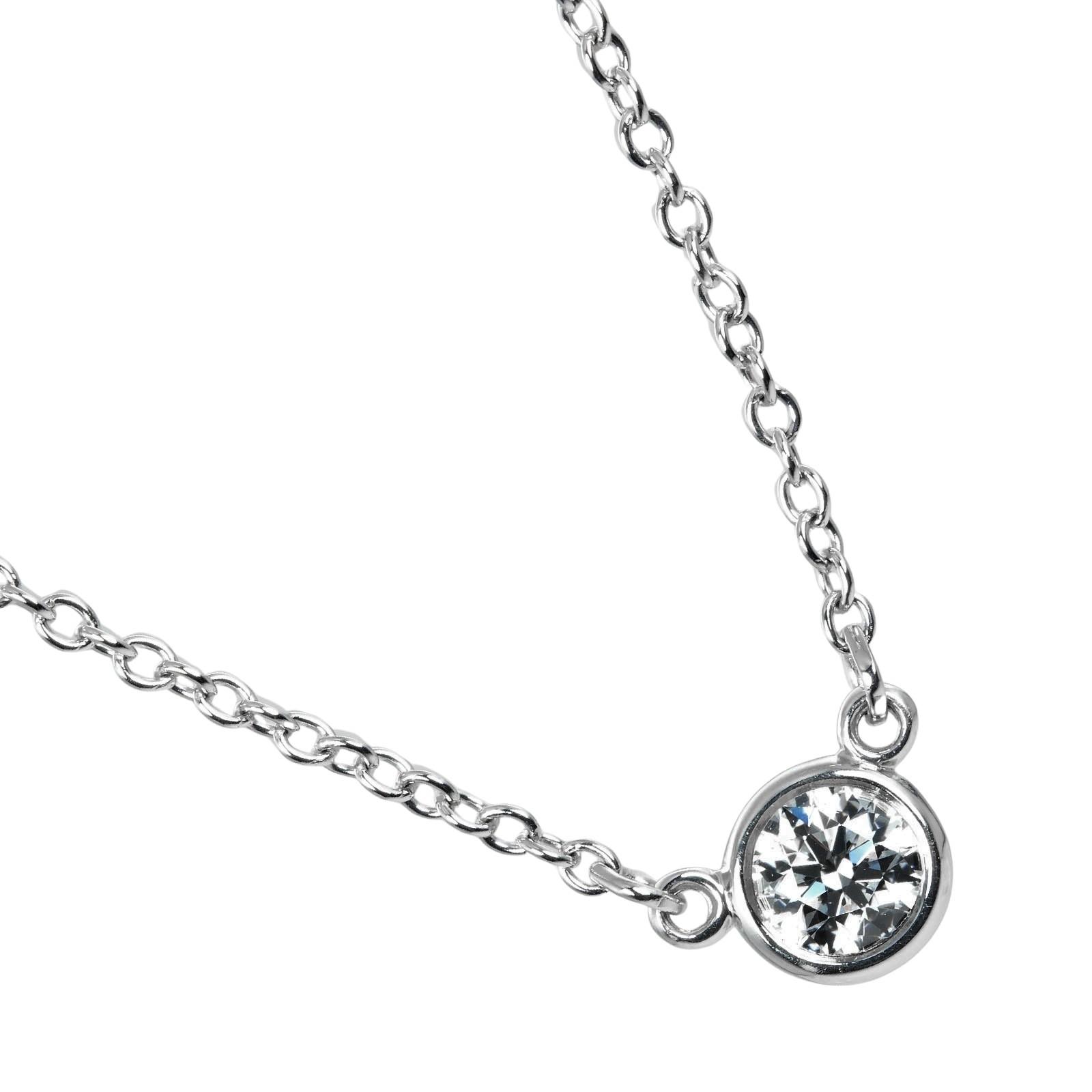 TIFFANY&Co. By the yard Necklace Top width 0.2 Pt950Platinum/diamond 2.25g Women Used
TIFFANY&Co. By the yard Necklace Top width 0.2 Pt950Platinum/diamond 2.25g Women Used