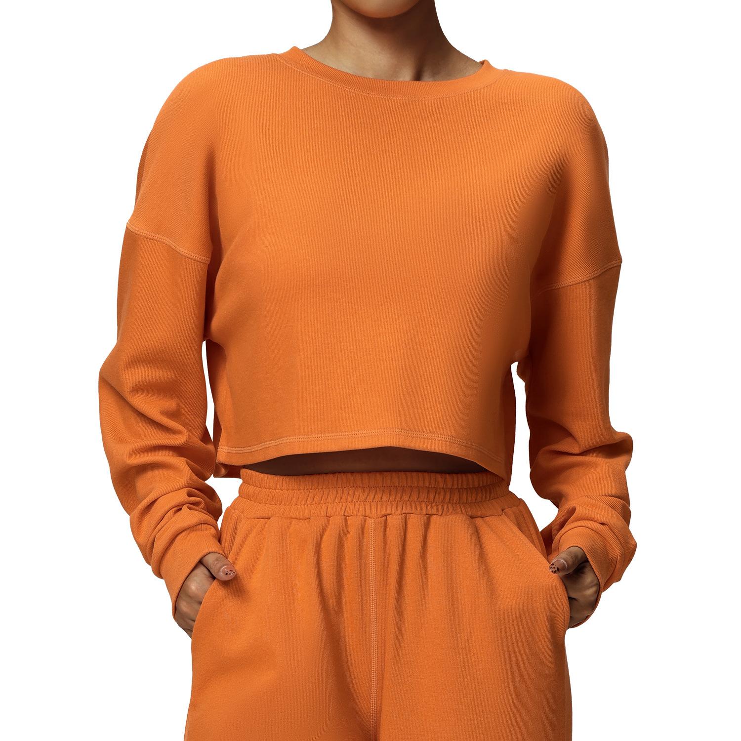 New Casual Round Neck Sweatshirt, Sports Running Short, Loose And Fashionable Long Sleeved T-Shirt, Fitness Top For Women XL
New Casual Round Neck Sweatshirt, Sports Running Short, Loose And Fashionable Long Sleeved T-Shirt, Fitness Top For Women XL