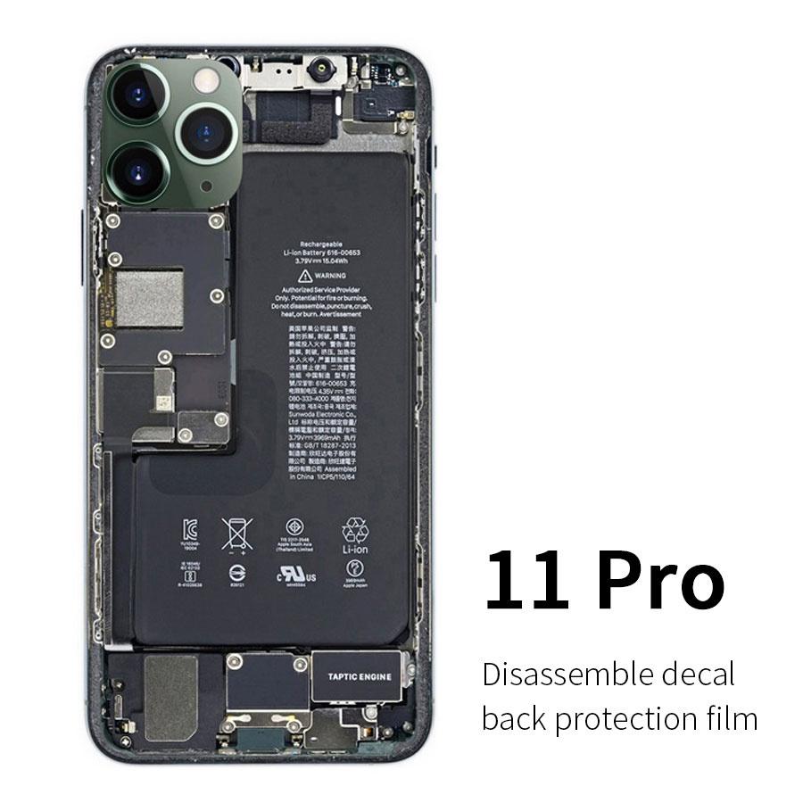 Для iPhone 11 12 13 14 15 16 Pro Max SE X XS XR 6 6S 7 8 Plus Демонтаж мобільного телефону Задня плівка Наклейка 11 Pro
Для iPhone 11 12 13 14 15 16 Pro Max SE X XS XR 6 6S 7 8 Plus Демонтаж мобільного телефону Задня плівка Наклейка 11 Pro