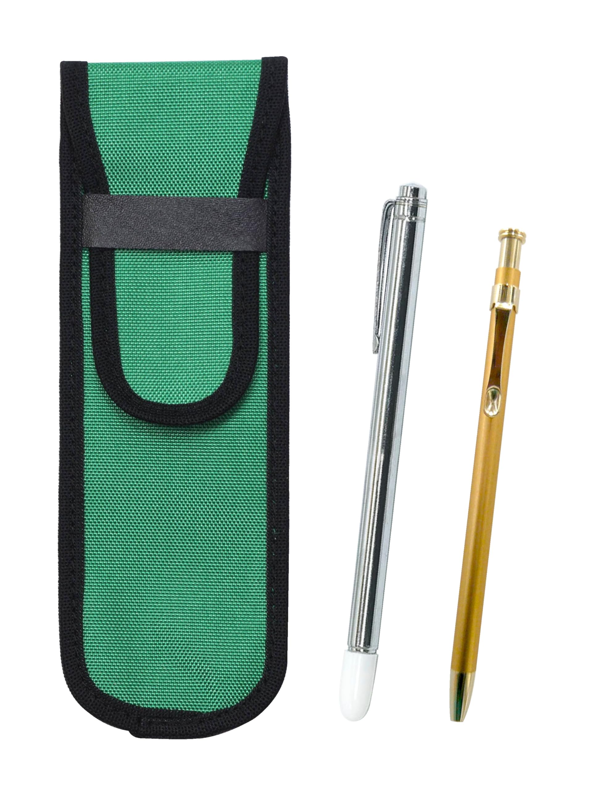2 Pack Cloth Pencil Case Green Metal Pointing Stick and Slim 60 Ballpoint Pen Gold Set NK02G-701S-SV60KBP-2
2 Pack Cloth Pencil Case Green Metal Pointing Stick and Slim 60 Ballpoint Pen Gold Set NK02G-701S-SV60KBP-2