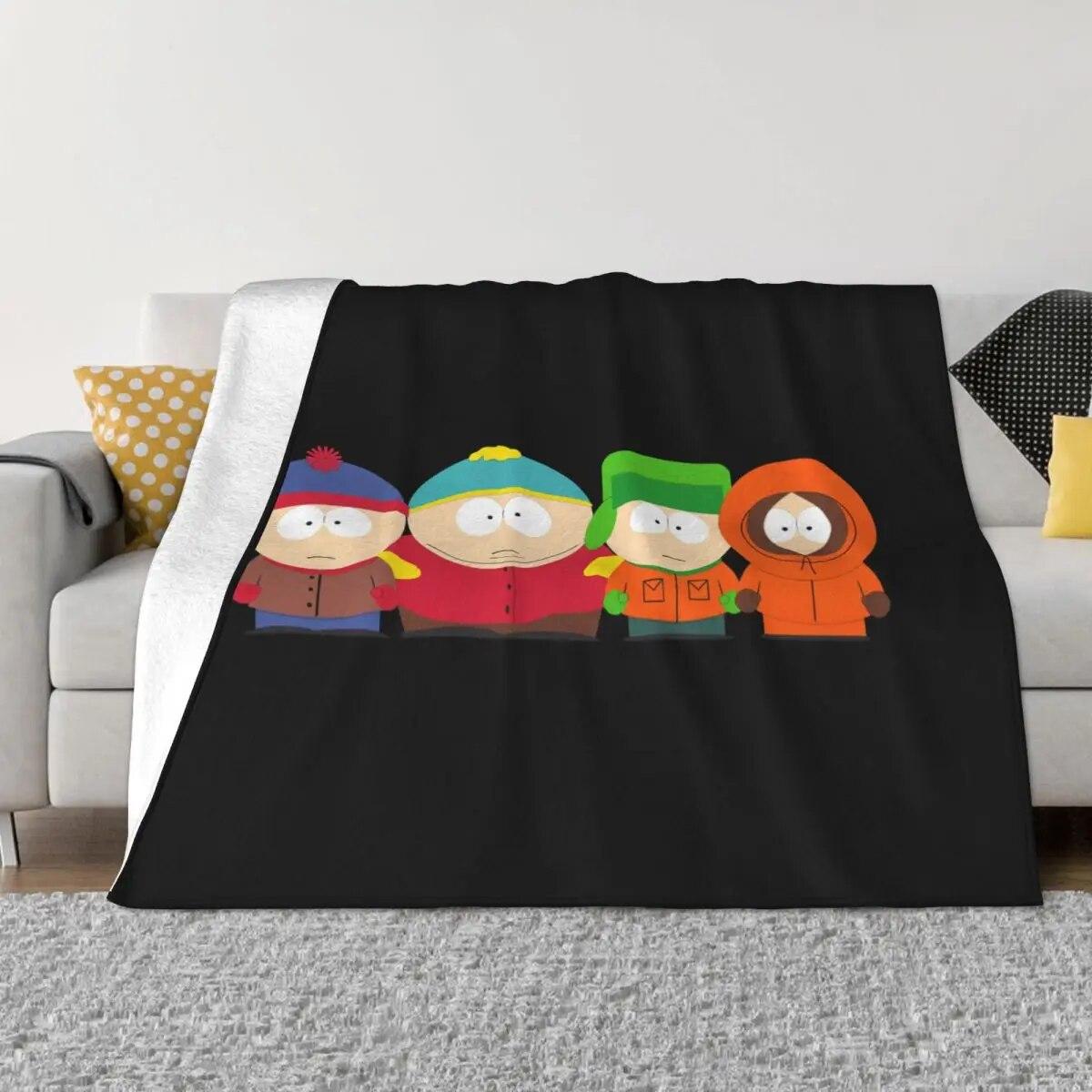 Southpark Cute Cartoon Anime Blanket Velvet Winter Multi-function Ultra-Soft Throw Blankets for Sofa Outdoor Bedspread
Southpark Cute Cartoon Anime Blanket Velvet Winter Multi-function Ultra-Soft Throw Blankets for Sofa Outdoor Bedspread
