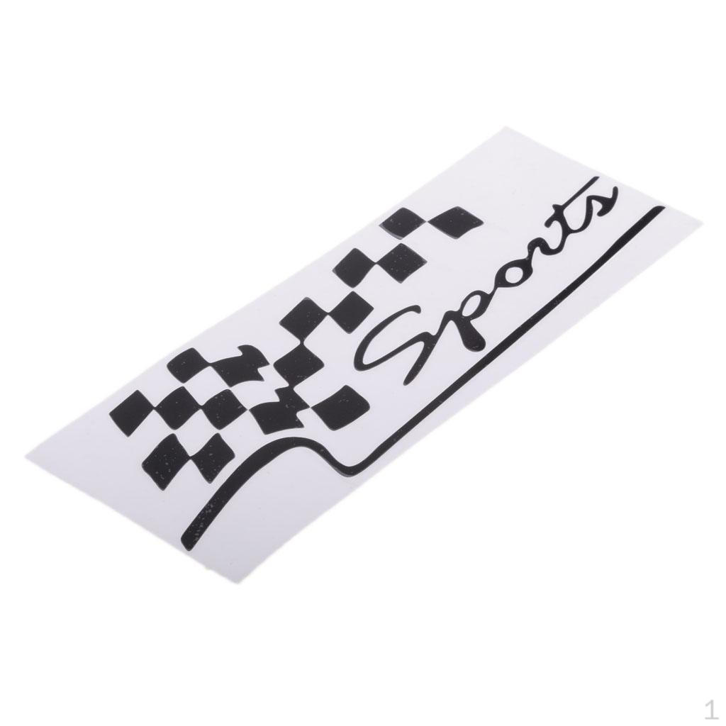 Наклейка-отражатель для спортивных букв, лодки, грузовики, фургон, ноутбук - черный
Наклейка-отражатель для спортивных букв, лодки, грузовики, фургон, ноутбук - черный