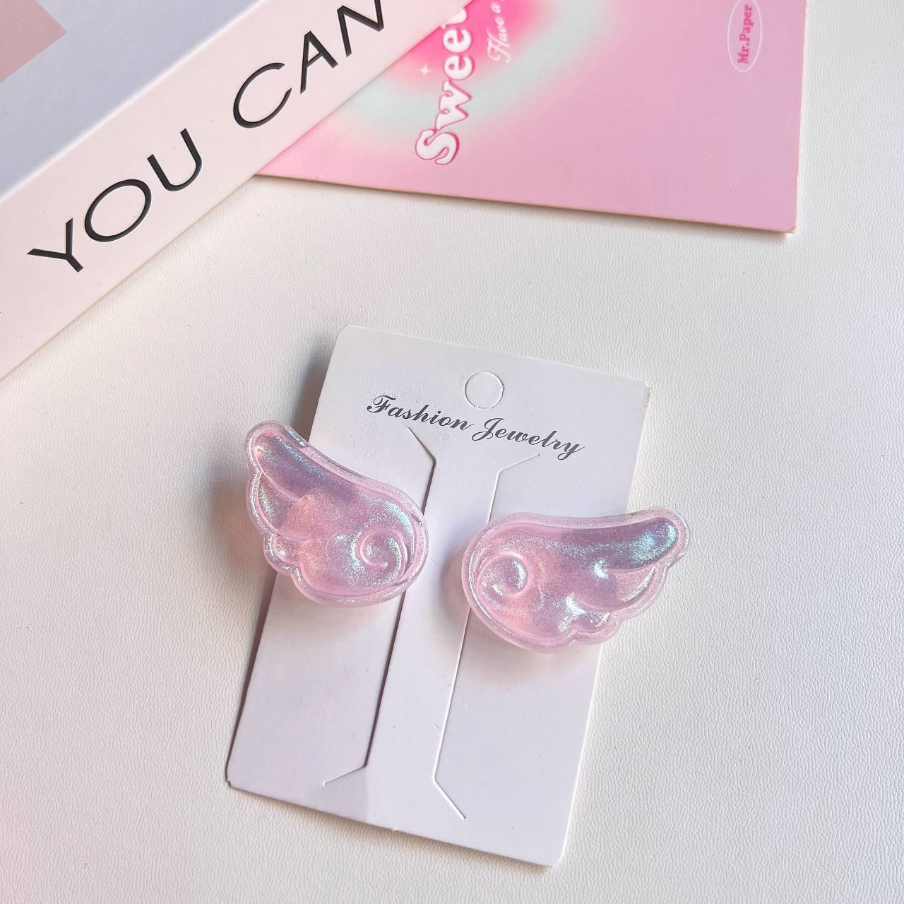 Korean New Trend Alloy Resin Fine Sparkling Wings Hair Clip 2PCS Study Party Fashionable Duckbill Clip Women s Hair Accessories
Korean New Trend Alloy Resin Fine Sparkling Wings Hair Clip 2PCS Study Party Fashionable Duckbill Clip Women s Hair Accessories