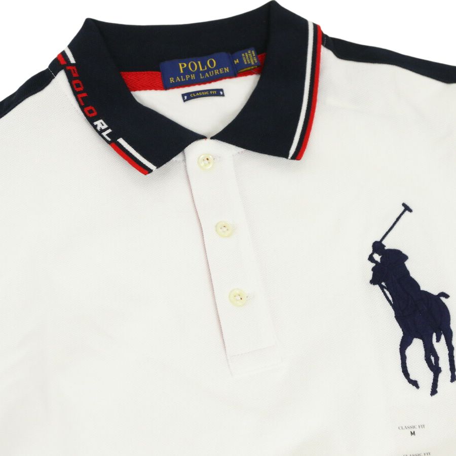 Polo Ralph Lauren Классический крой, цветной блок, вышитый логотип Big Pony, мужская футболка-поло с коротким рукавом, топы MNPOKNI1N820812-100 XXL
Polo Ralph Lauren Классический крой, цветной блок, вышитый логотип Big Pony, мужская футболка-поло с коротким рукавом, топы MNPOKNI1N820812-100 XXL