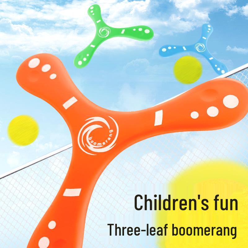 Three-Leaf EVA Foam Boomerang: Hand-Thrown, Soft Return Frisbee for Kids & Adults Outdoor Fun
Three-Leaf EVA Foam Boomerang: Hand-Thrown, Soft Return Frisbee for Kids & Adults Outdoor Fun