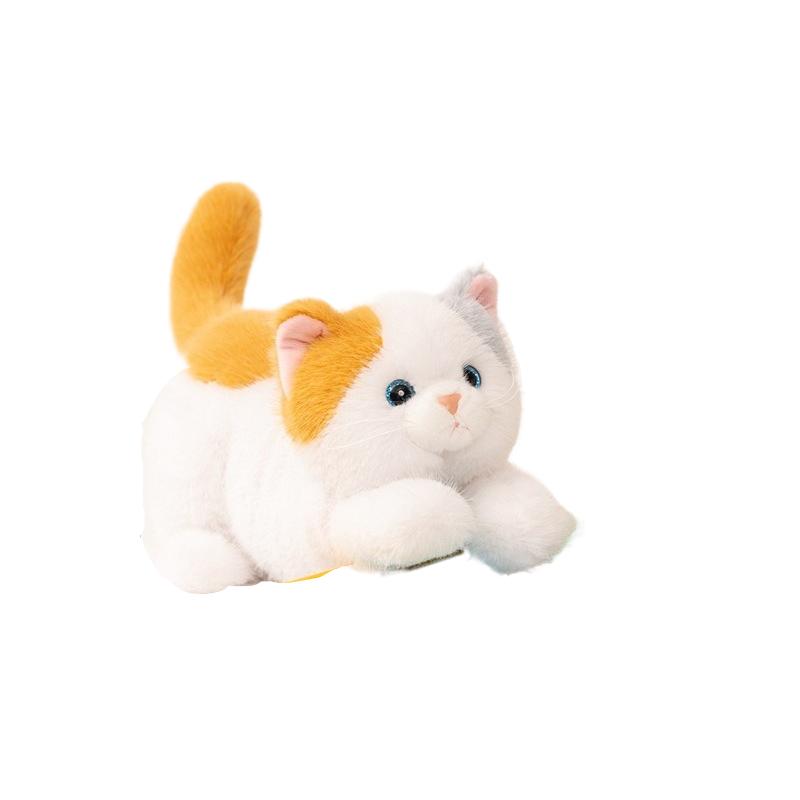 Simulation Deep Blue Eyes Cat Plush Toy Black and White Cats Plushie Striped Cat Kitten Home Decor Black Doll Toys 35cm
Simulation Deep Blue Eyes Cat Plush Toy Black and White Cats Plushie Striped Cat Kitten Home Decor Black Doll Toys 35cm