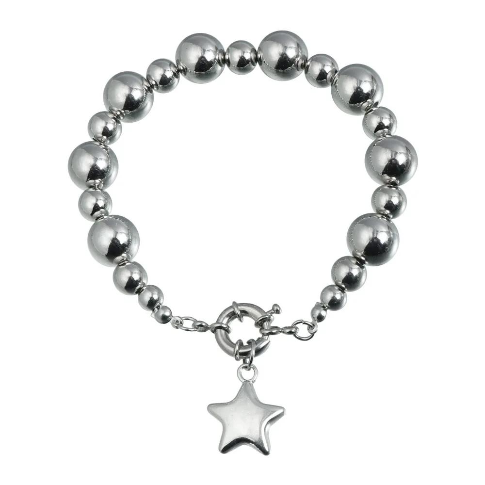 Necklace Stars Pendant Double Layer Copper Beaded Exaggerate Beads Bracelet Smooth Women Bangle Zircon Sets
Necklace Stars Pendant Double Layer Copper Beaded Exaggerate Beads Bracelet Smooth Women Bangle Zircon Sets