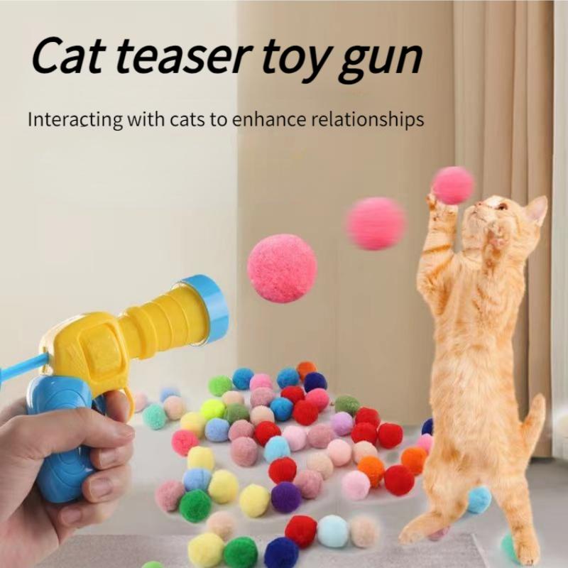 Игрушки для кошек взаимодействуют и избавляют от скуки, игрушечные пистолеты, плюшевые мячи, стреляющие пистолеты, бесшумные полиэстеровые высокоэластичные плюшевые мячи, дразнящие кошек 1 shootr
Игрушки для кошек взаимодействуют и избавляют от скуки, игрушечные пистолеты, плюшевые мячи, стреляющие пистолеты, бесшумные полиэстеровые высокоэластичные плюшевые мячи, дразнящие кошек 1 shootr