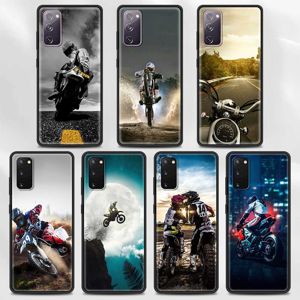 Чехол для телефона Samsung Galaxy S20 S21 FE Ultra S9 S8 S10 Plus Lite S7 Edge S10e, черный, мягкий, Fundas Moto Cross, спортивный мотоцикл
Чехол для телефона Samsung Galaxy S20 S21 FE Ultra S9 S8 S10 Plus Lite S7 Edge S10e, черный, мягкий, Fundas Moto Cross, спортивный мотоцикл