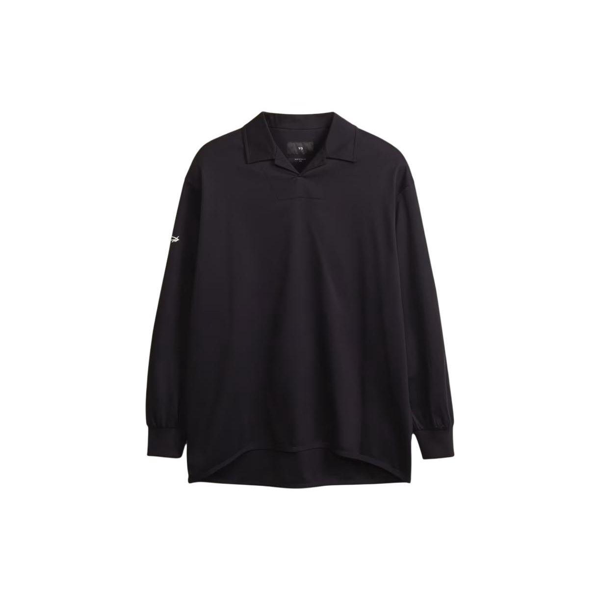 Y-3 Чоловіча сорочка-поло з довгим рукавом і вишитою бейджем Real Madrid Black IT3712
Y-3 Чоловіча сорочка-поло з довгим рукавом і вишитою бейджем Real Madrid Black IT3712