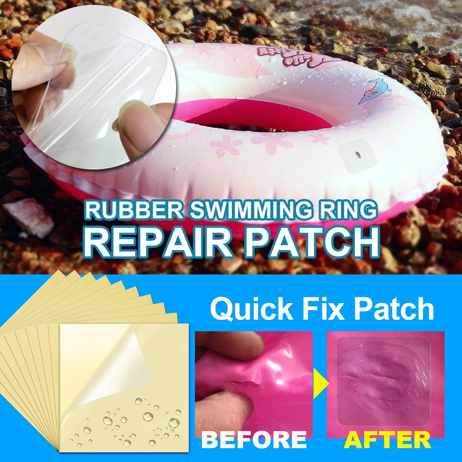 10 Pieces Iatable Patch Repair Kit Self-Adhesive Vinyl Repair Patch Transparent PVC Repair Patches For Swimming Pools CN
10 Pieces Iatable Patch Repair Kit Self-Adhesive Vinyl Repair Patch Transparent PVC Repair Patches For Swimming Pools CN
