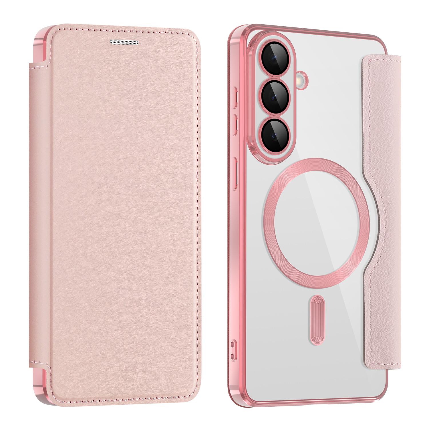 For Samsung Galaxy S26+ Magnetic Case RFID Blocking Card Holder Leather Phone Cover with Lens Film
For Samsung Galaxy S26+ Magnetic Case RFID Blocking Card Holder Leather Phone Cover with Lens Film