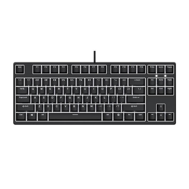 Dual-Color 87-Key Wireless Mechanical Gaming Keyboard with Blue Switches for Office and Esports (Bluetooth & Wired)
Dual-Color 87-Key Wireless Mechanical Gaming Keyboard with Blue Switches for Office and Esports (Bluetooth & Wired)