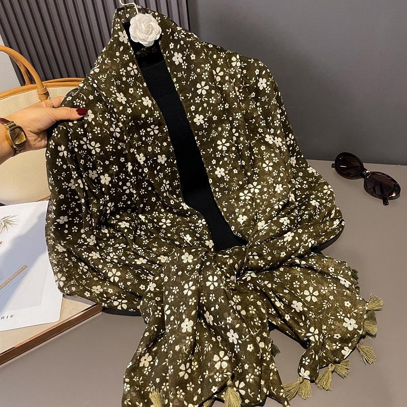 Осень Зима Корейский Мягкий Хлопок и Лен Шарф Японский Ретро Свежий Мелкий Цветок Утолщенная Теплая Шаль Ручной Работы Бахрома Шарф 180*70cm
Осень Зима Корейский Мягкий Хлопок и Лен Шарф Японский Ретро Свежий Мелкий Цветок Утолщенная Теплая Шаль Ручной Работы Бахрома Шарф 180*70cm