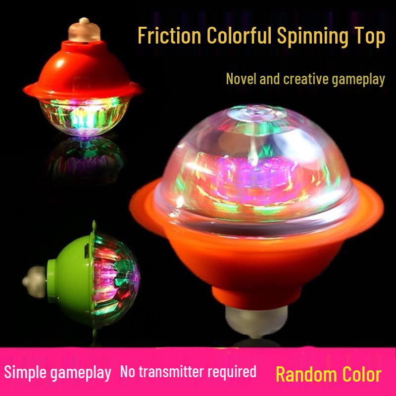 Детская музыкальная гироскопическая светящаяся игрушка-спиннер: Красочный мигающий восторг на кончиках пальцев для мальчиков и девочек