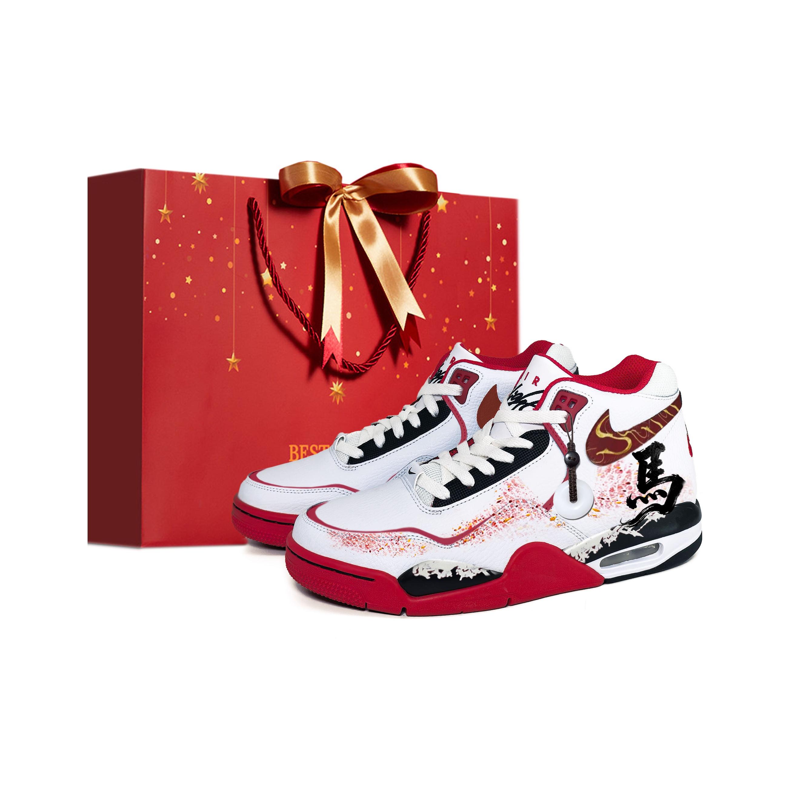 Nike Flight Legacy Immediately Peaceful CNY Cushioning Slip Resistant Mid top Vintage Basketball Shoes Men s Red White BQ4212-100(team488-) 43
Nike Flight Legacy Immediately Peaceful CNY Cushioning Slip Resistant Mid top Vintage Basketball Shoes Men s Red White BQ4212-100(team488-) 43