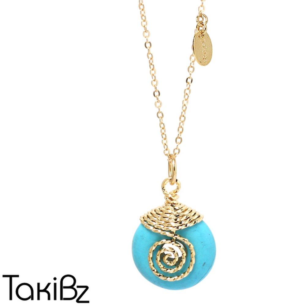 Santorini turquoise long necklace
Santorini turquoise long necklace