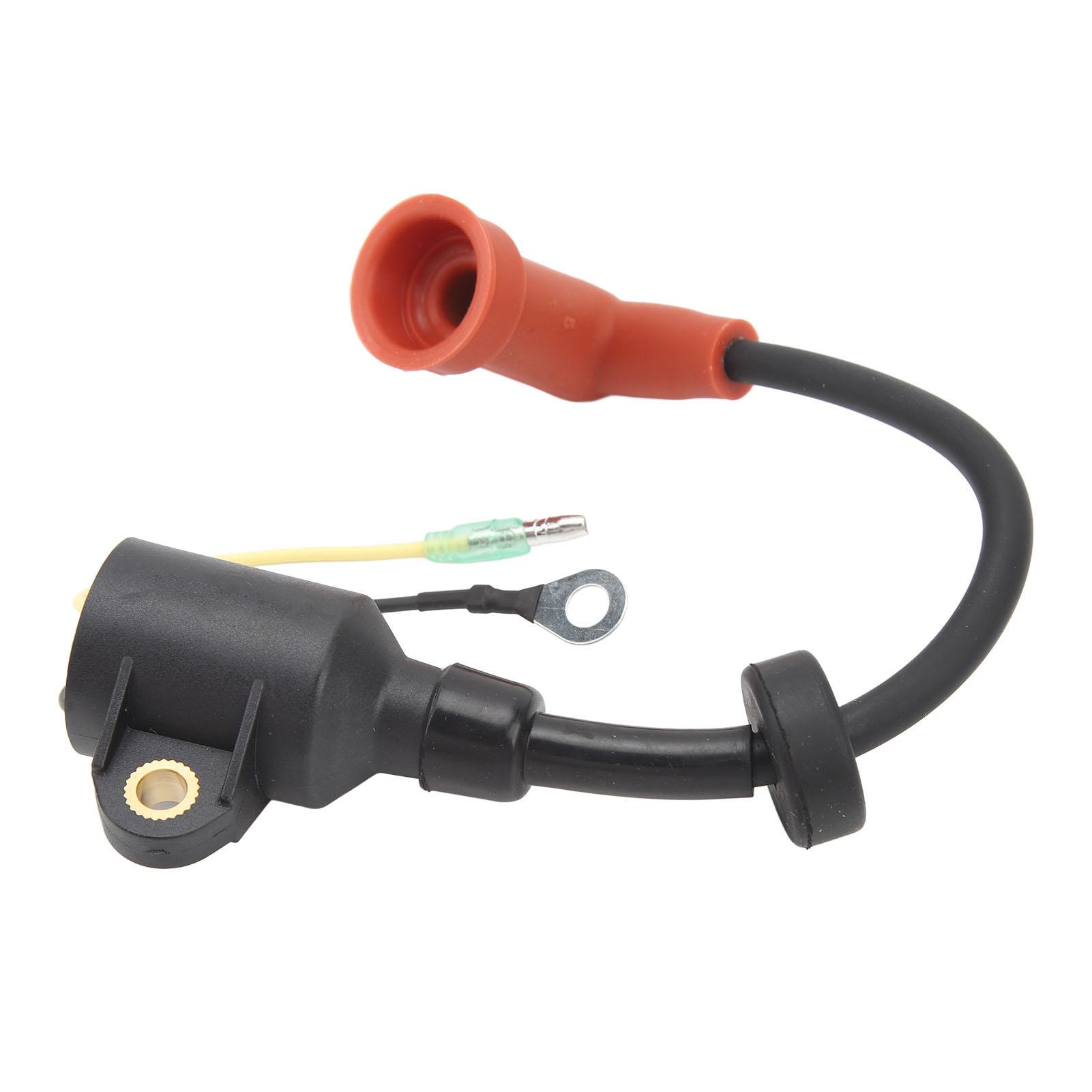 Outboard Ignition Coil Rubber Metal 63V 85570 00 Boat Engine Ignition Coil Replacement for 2 Stroke 15 HP
Outboard Ignition Coil Rubber Metal 63V 85570 00 Boat Engine Ignition Coil Replacement for 2 Stroke 15 HP