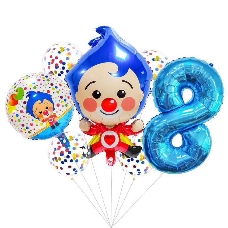 Циркова тематика Клоун Цифровий Алюмінієва фольга Куля Набір кульок з паєтками Прикраси для вечірки з нагоди дня народження Mixed Sequins 8
Циркова тематика Клоун Цифровий Алюмінієва фольга Куля Набір кульок з паєтками Прикраси для вечірки з нагоди дня народження Mixed Sequins 8