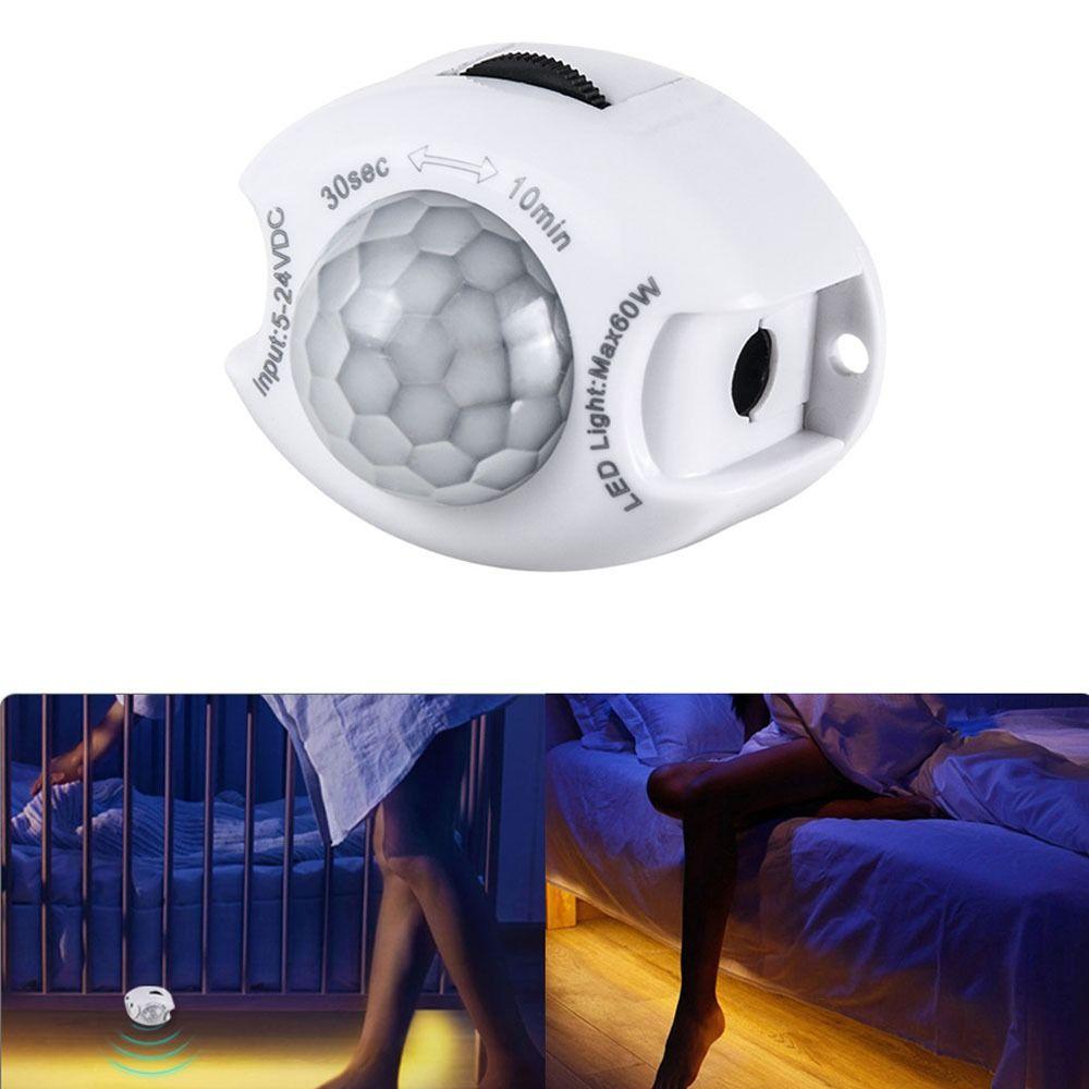 Activated Timer LED Strip Light Light Switch Motion Sensor PIR Motion Sensor Movement Detector
Activated Timer LED Strip Light Light Switch Motion Sensor PIR Motion Sensor Movement Detector
