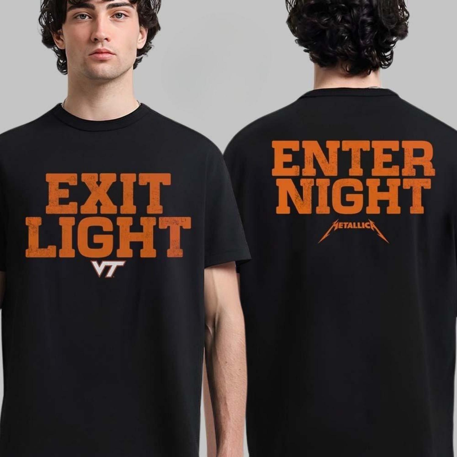 Metallica X Virginia Tech 2025 Аварийный выход Enter Night Слоган Двусторонняя Унисекс Футболка S чёрный
Metallica X Virginia Tech 2025 Аварийный выход Enter Night Слоган Двусторонняя Унисекс Футболка S чёрный
