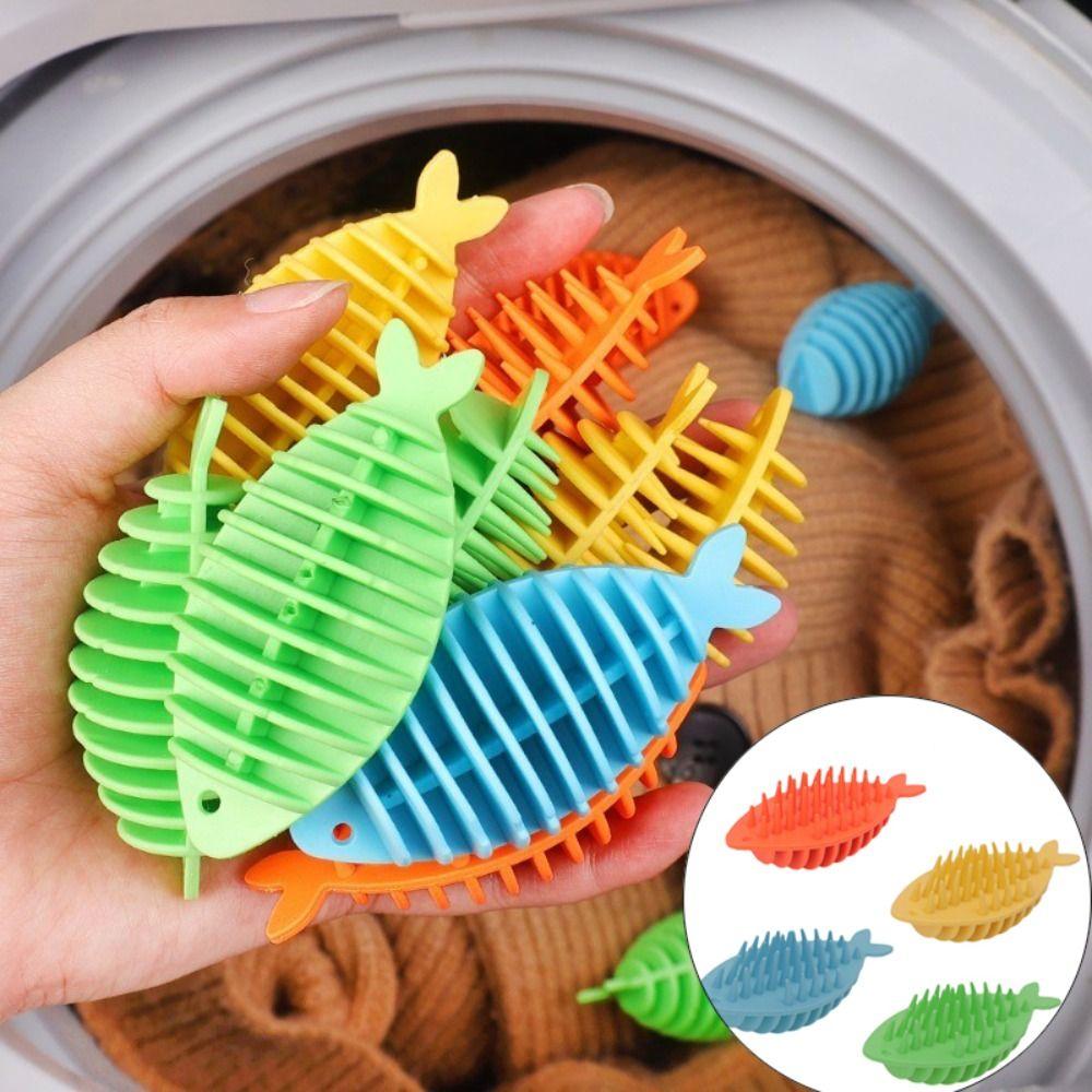 1/5Pcs Reusable Laundry Balls Fish Shape Laundry Tablets Durable Softener Ball Fish Bone Type-5Pcs
1/5Pcs Reusable Laundry Balls Fish Shape Laundry Tablets Durable Softener Ball Fish Bone Type-5Pcs