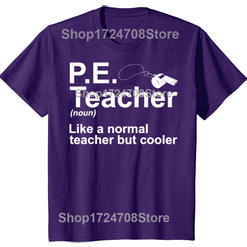 Funny Cool PE Teacher Art For Men Women Physical Education Teacher T-shirts Fashion Tshirt 100% Cotton Loose Oversized T Shirt 4XL
Funny Cool PE Teacher Art For Men Women Physical Education Teacher T-shirts Fashion Tshirt 100% Cotton Loose Oversized T Shirt 4XL