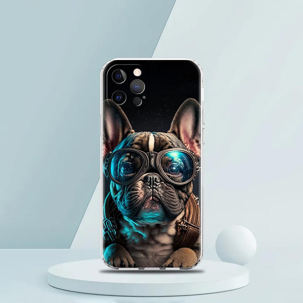 Cartoon Dog Pug French Bulldog Transparent Phone Case Cover for iPhone 16 15 14 13 12 11 Pro Max XS Max 14 7 8 Plus XR XS Shell iPhone 15 Pro
Cartoon Dog Pug French Bulldog Transparent Phone Case Cover for iPhone 16 15 14 13 12 11 Pro Max XS Max 14 7 8 Plus XR XS Shell iPhone 15 Pro